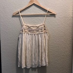 White American Eagle Tank Top